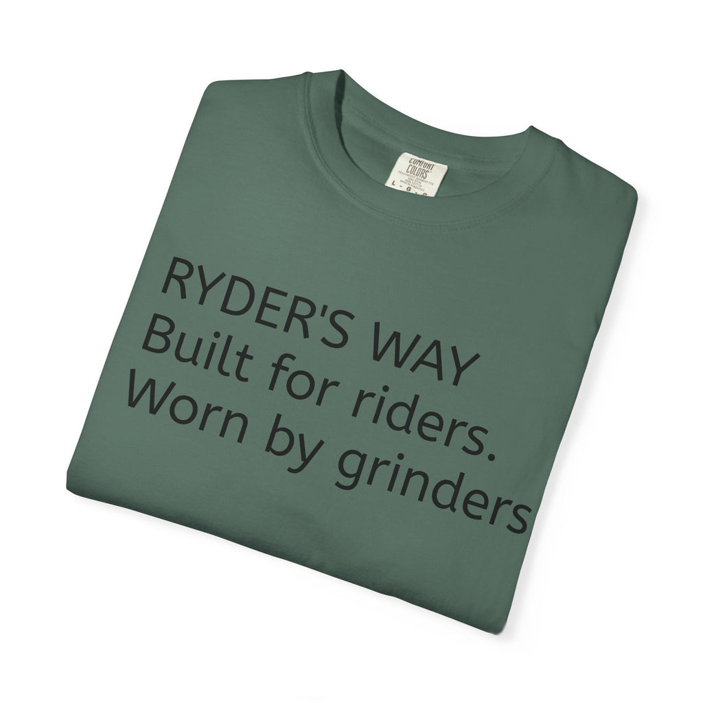 Ryder's Way Classic T-Shirt-Built for Riders, Worn by Grinders