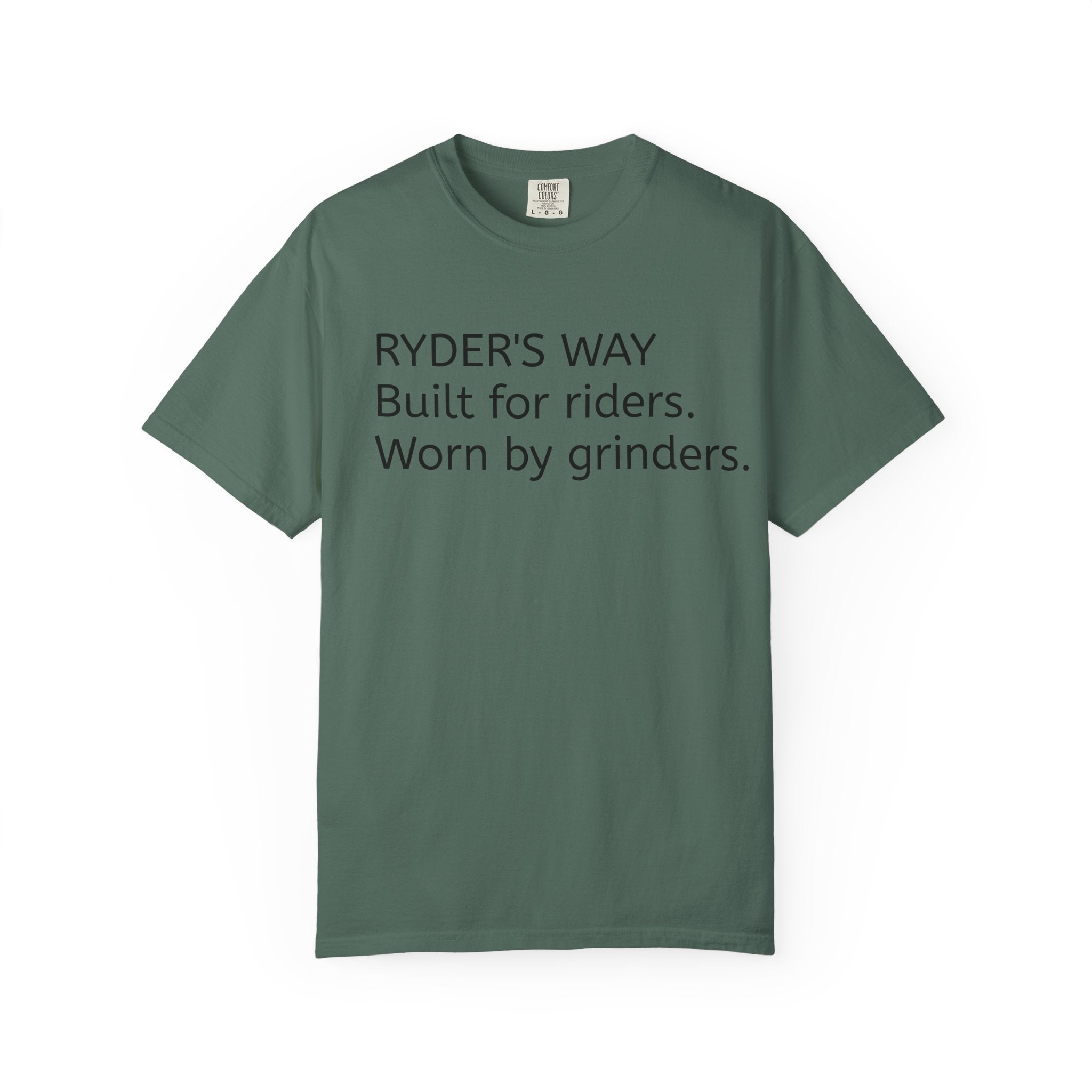 Ryder's Way Classic T-Shirt-Built for Riders, Worn by Grinders